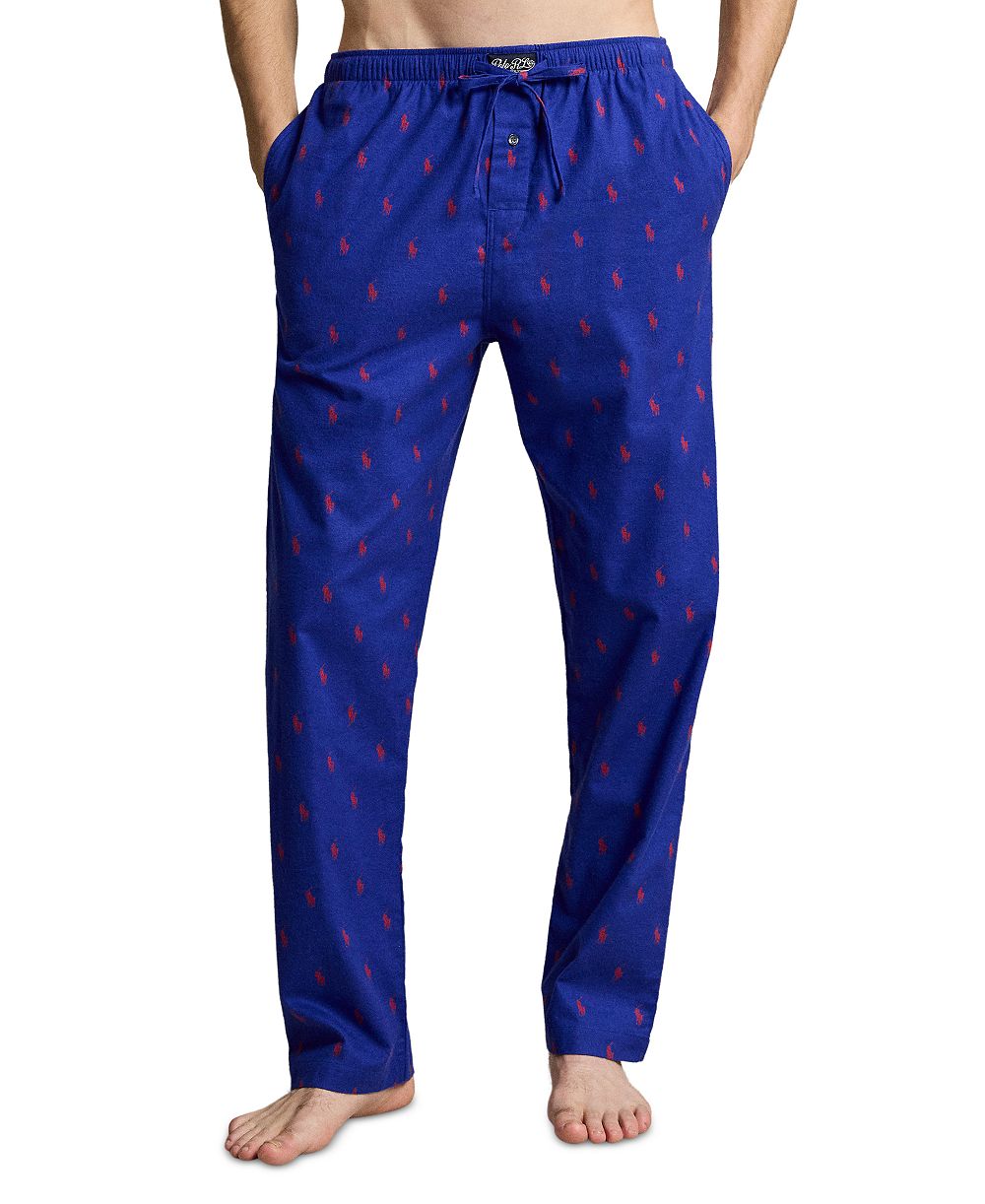 Polo Ralph Lauren Мужские фланелевые брюки для пижамы