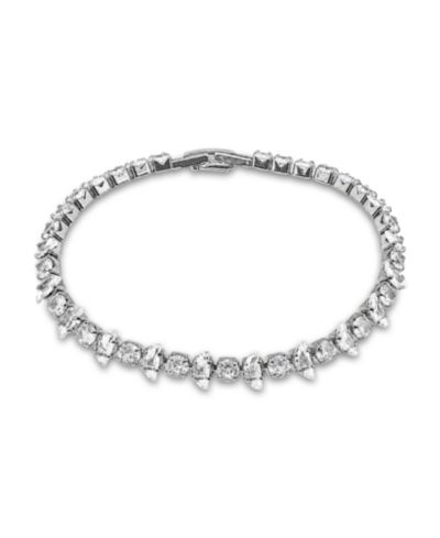 Macy's 14k Gold-Plated Cubic Zirconia Link Bracelet