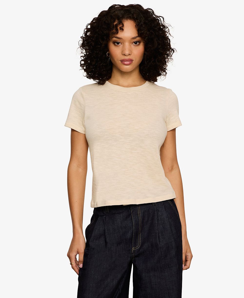 Sanctuary Women's Short-Sleeve Crewneck T-Shirt