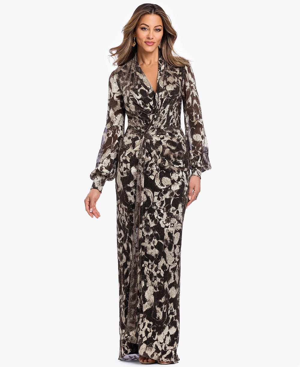 Платье Betsy & Adam Plus Size V-Neck