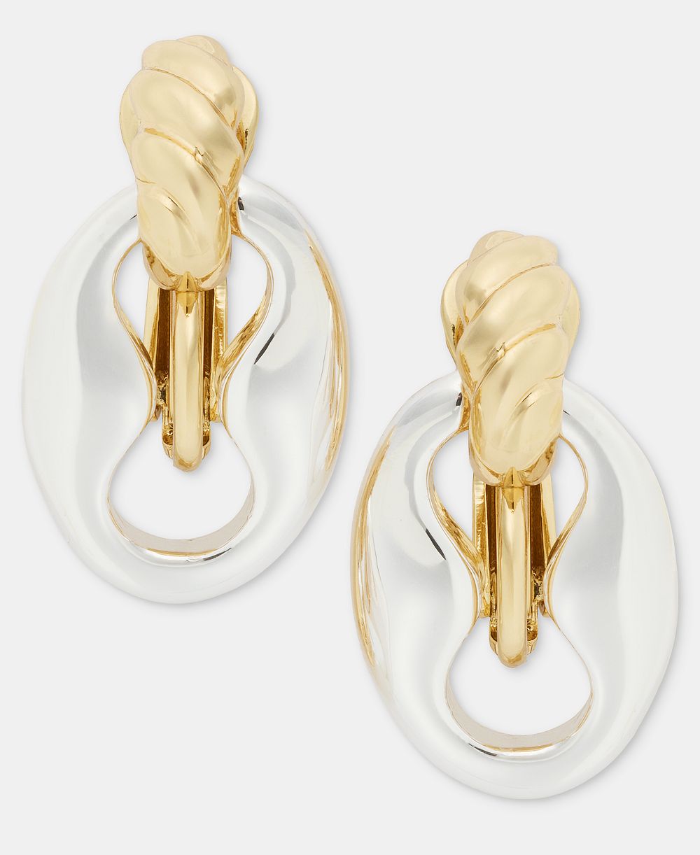 Серьги Anne Klein Twisted Openwork Clip-On Drop