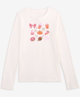 Epic Threads Girls' XS-XL Long-Sleeve Fall Y'All T-Shirt, Macy's Exclusive