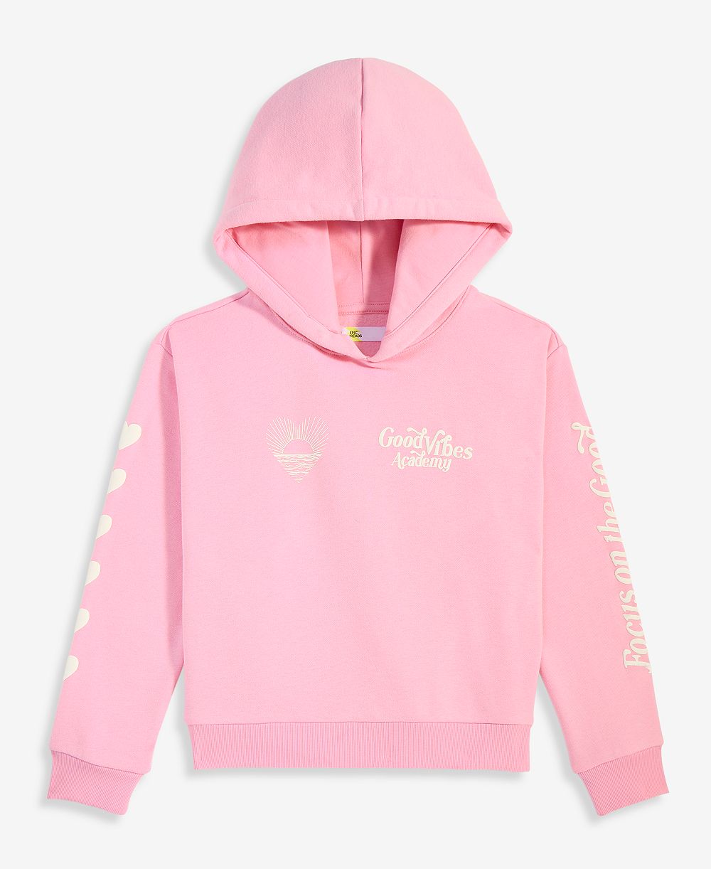 Детский длинный худи Epic Threads с принтом "Good Vibes", размеры 4-16, эксклюзив Macy's
