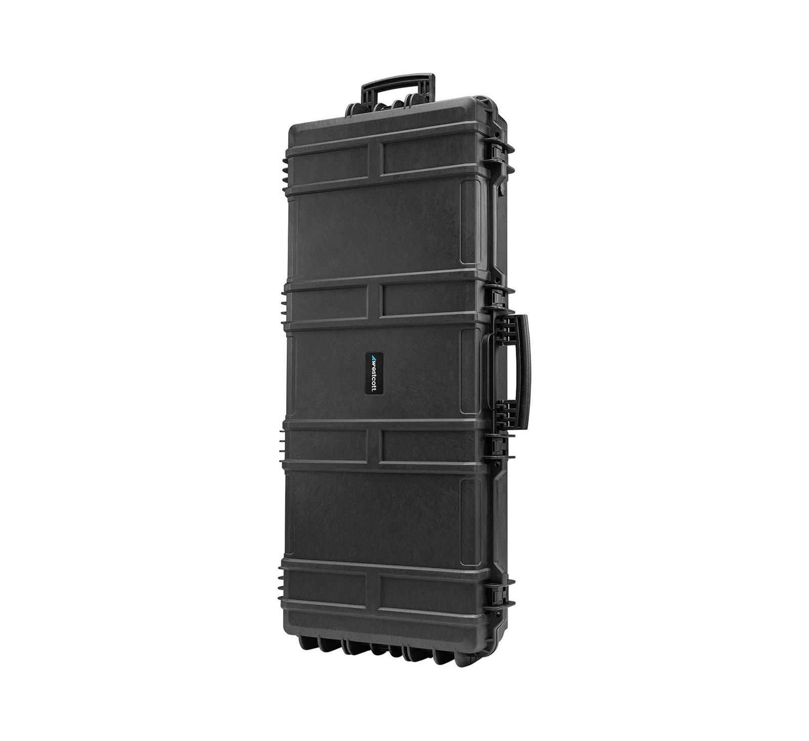 Westcott 4418 Waterproof Rolling Hard Case with Laser-Cut Foam for 4x FJ400 and FJ800 Strobe
