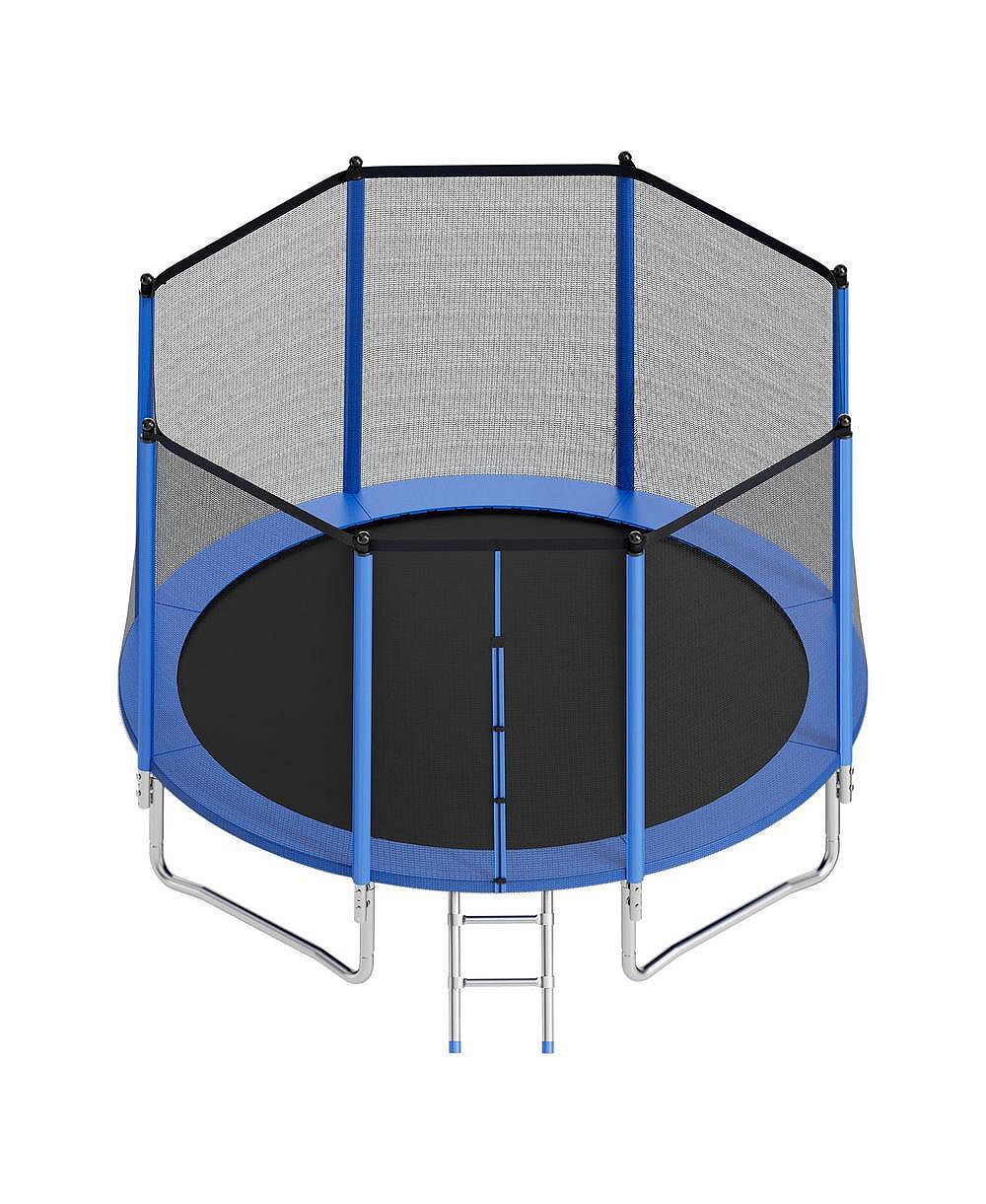 RUIE Outdoor Trampoline 12 feet Round Recreational Trampoline with Enclosure Net