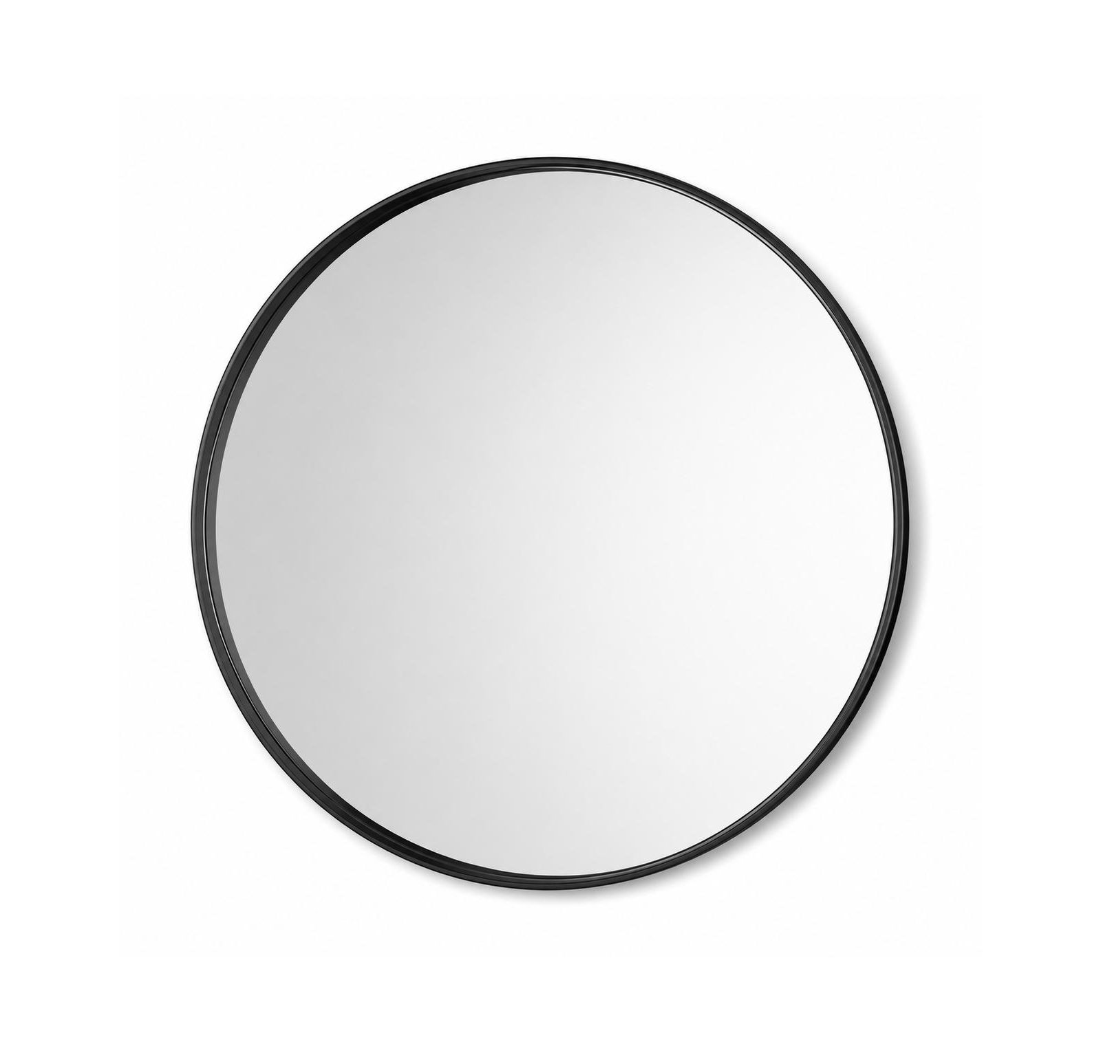 PHYING 24 Inch Round Bathroom Mirror Deep Frame Wall Mounted Vanity Mirror Modern Stylish Decorative Mirror for Bathroom Bedroom Living Room Home Wall
