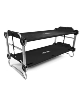 Детская двухъярусная кровать Disc-O-Bed Youth Double Cot с грузоподъемностью 200 Pound и сумкой для переноски