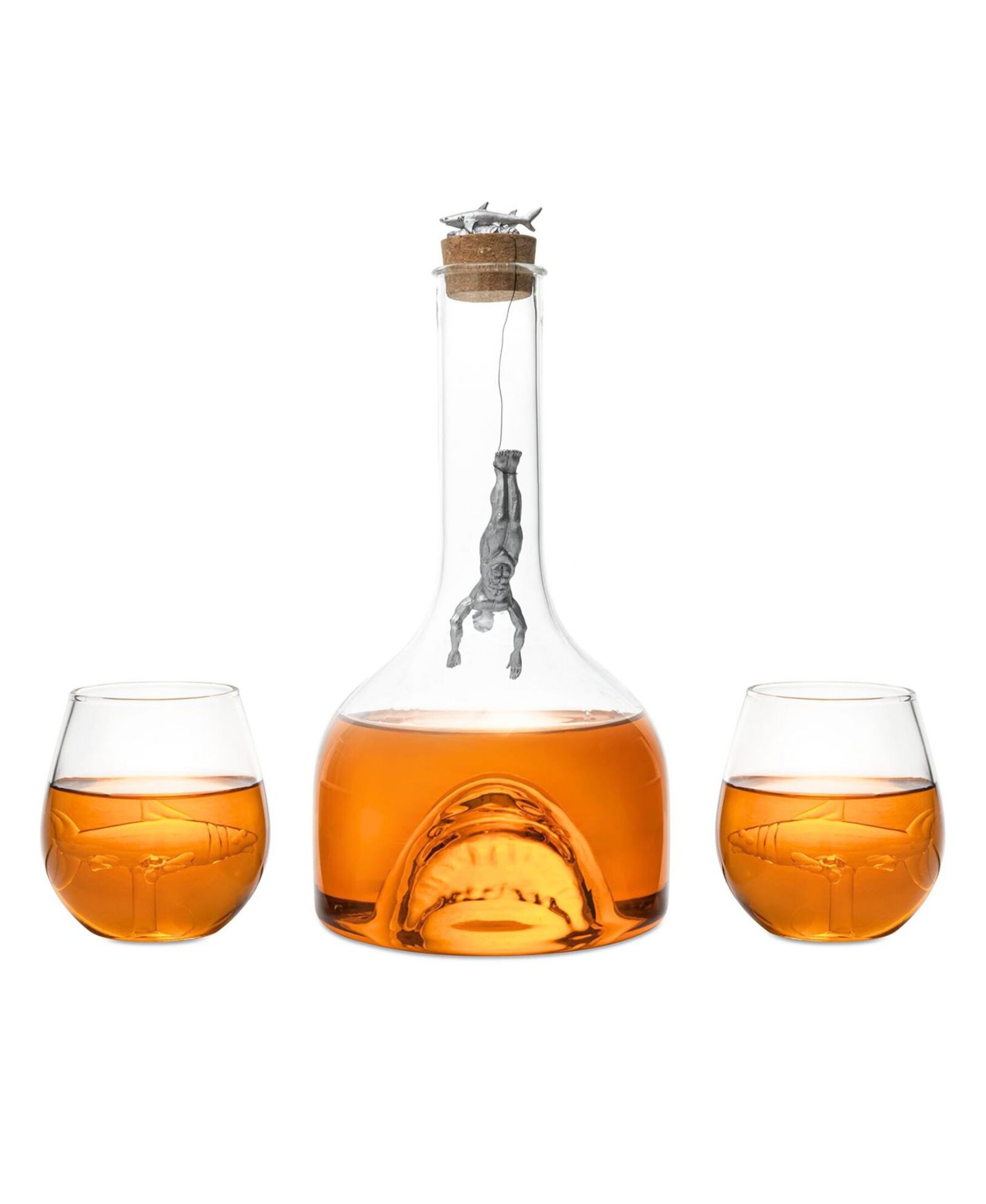 Набор декантеров The Wine Savant Shark 34 oz.