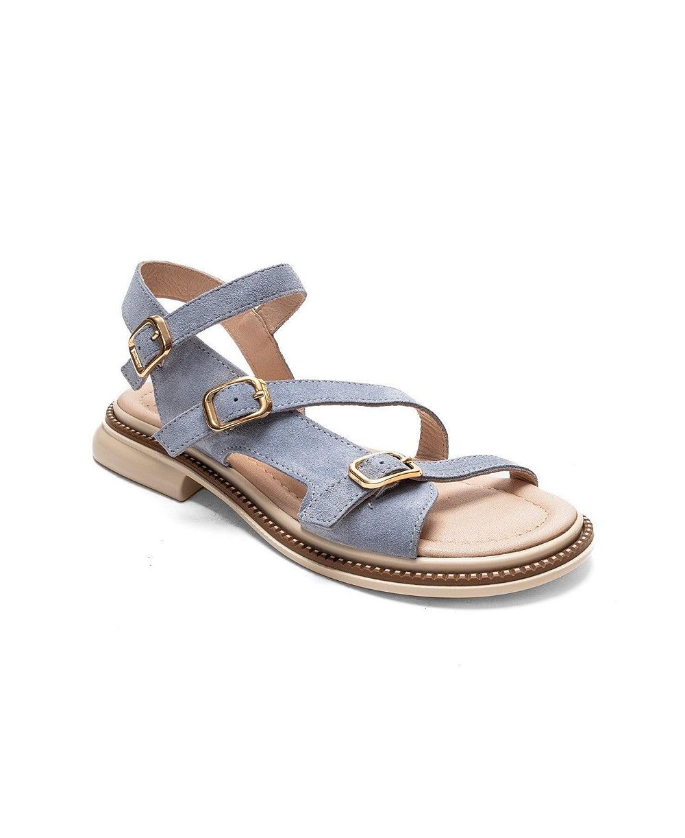 Forever & Always Shoes Women's Morez Leather Sandal
