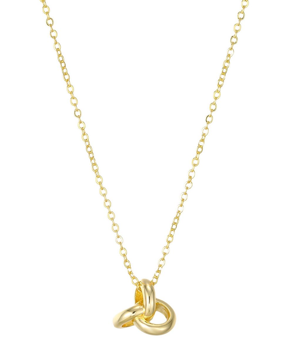 Ожерелье St. Moran Gold Oversized Knot Pendant Brea