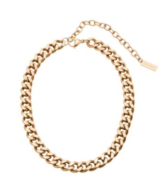 Золотая цепь Alize Necklace от St. Moran, устойчивая к потурение