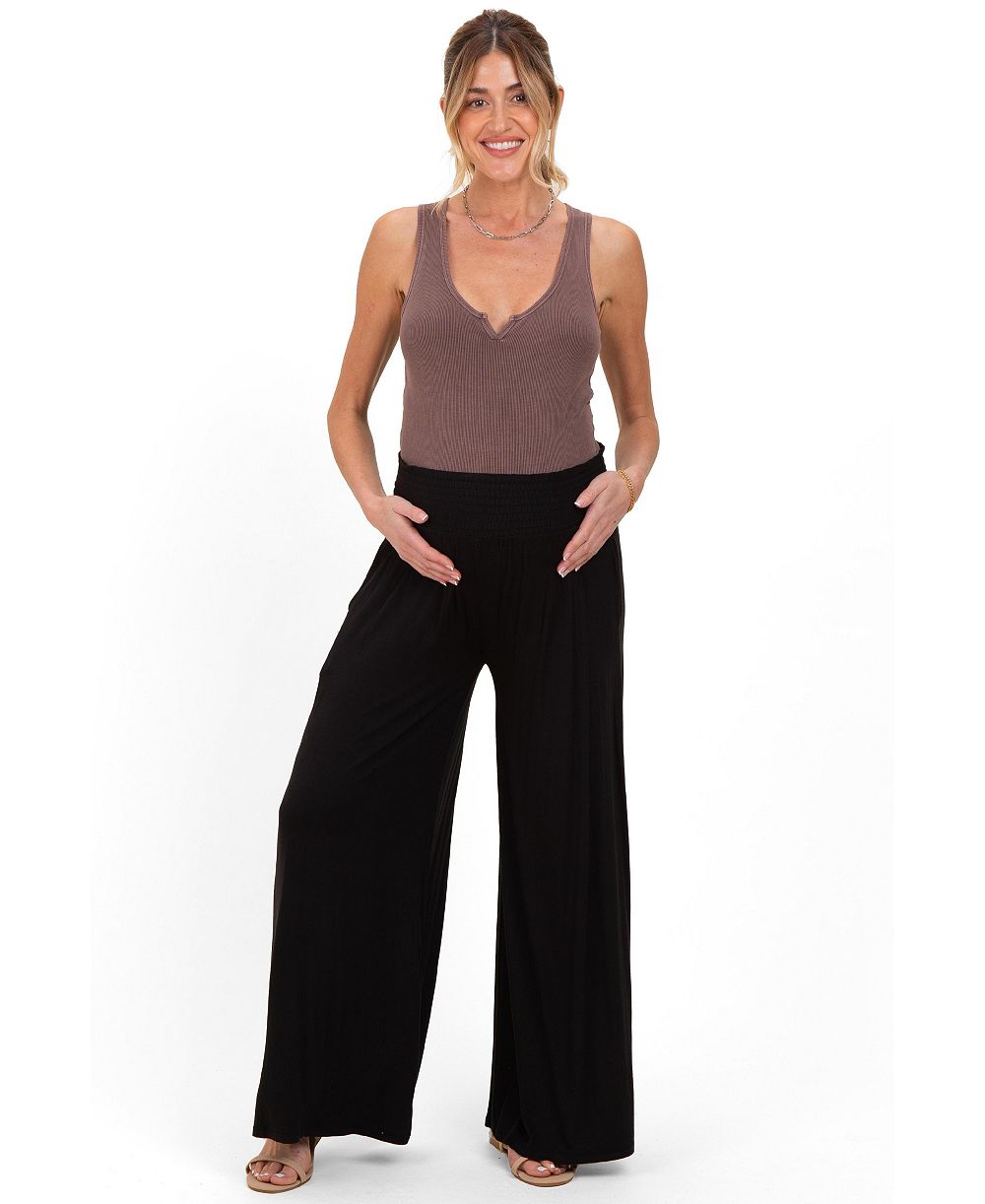 Женские брюки Pinkblush Smocked Waist Wide Leg