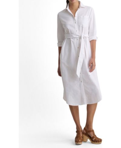 UNTUCKit Женская Cotton Oxford Relaxed Bailey Shirt платье