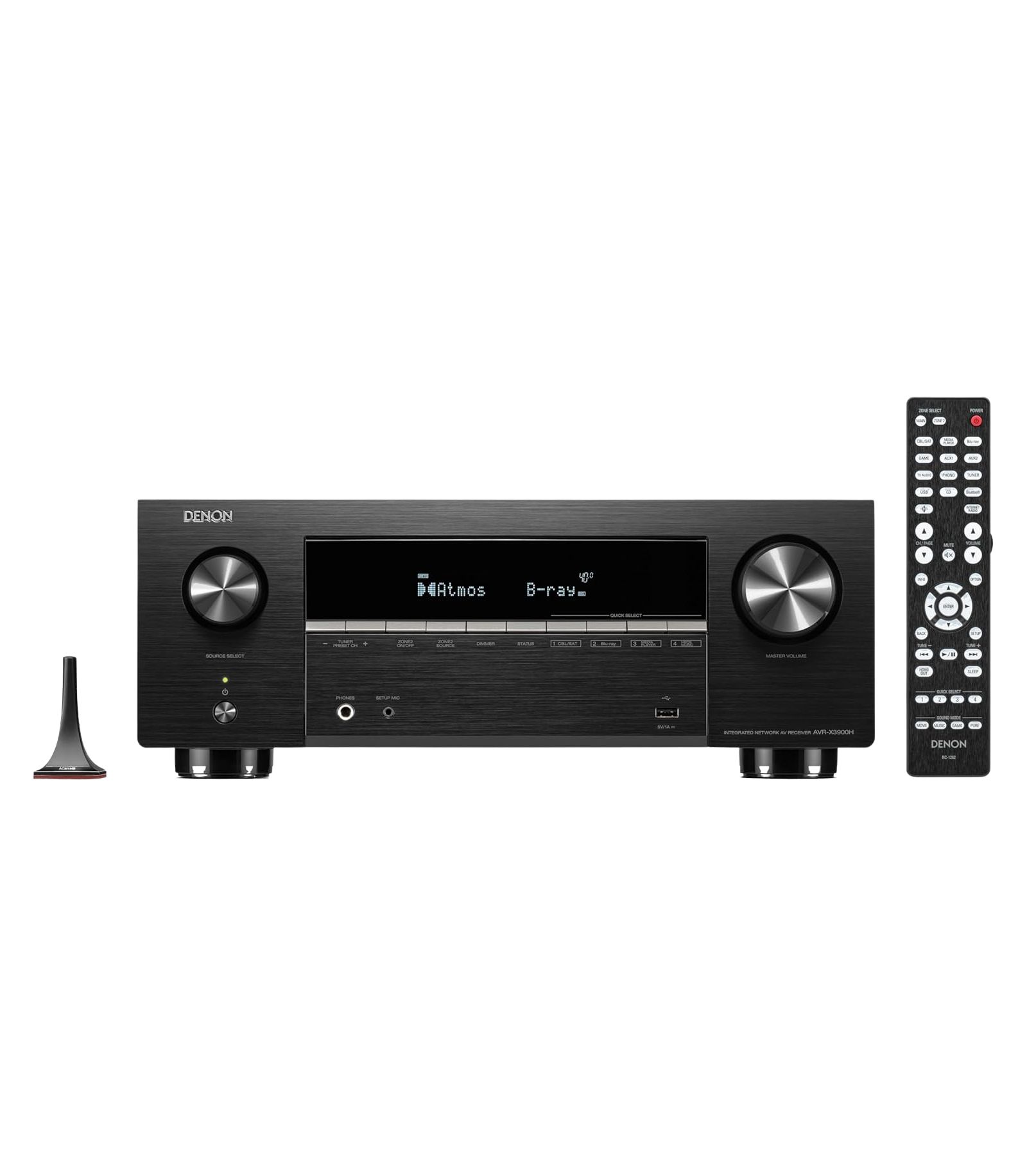 AV-ресивер Denon AVR-X3900H 9.4 Ch 105W 8K с Dolby Atmos