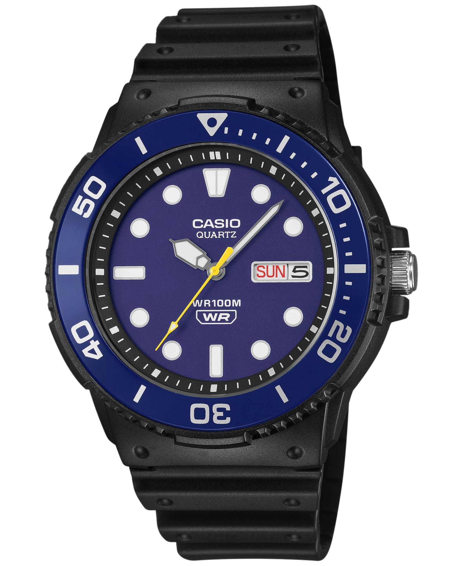 Casio Men's Analog-Digital Plastic Watch, 44.6mm