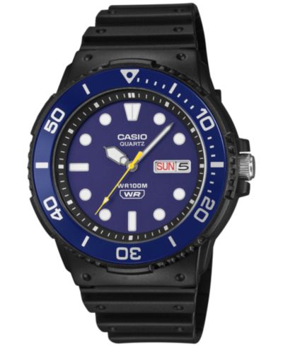 Casio Men's Analog-Digital Plastic Watch, 44.6mm