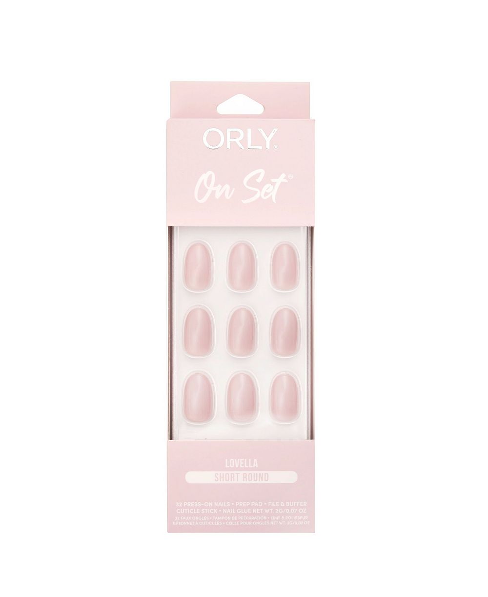 ORLY Lovella короткие круглые накладные ногти