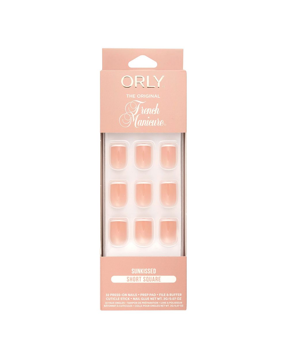 Набор накладных ногтей ORLY Sunkissed French Manicure Short Square