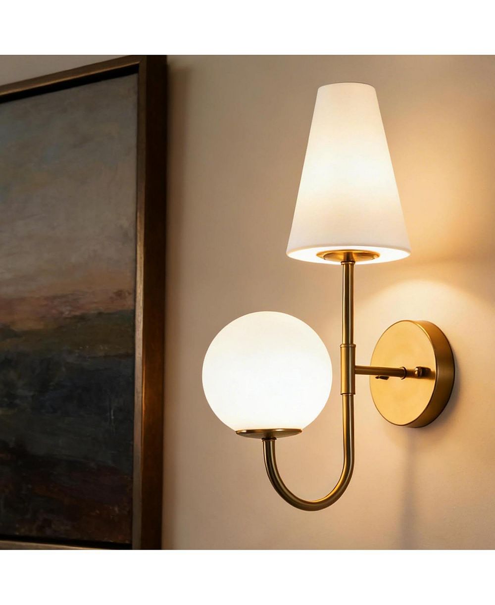 Настенный светильник Tribesigns Double-Headed Wall Sconce Metal Wall Light Fixtures