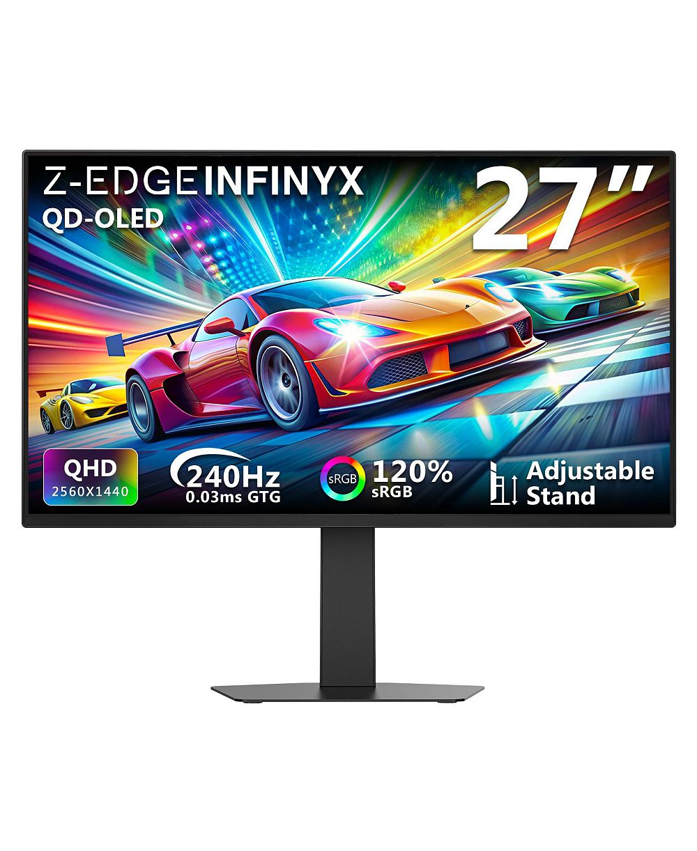 Игровой монитор Z-EDGE INFINYX X27 QD-OLED 240Hz 0.03ms GTG для ПК/Mac
