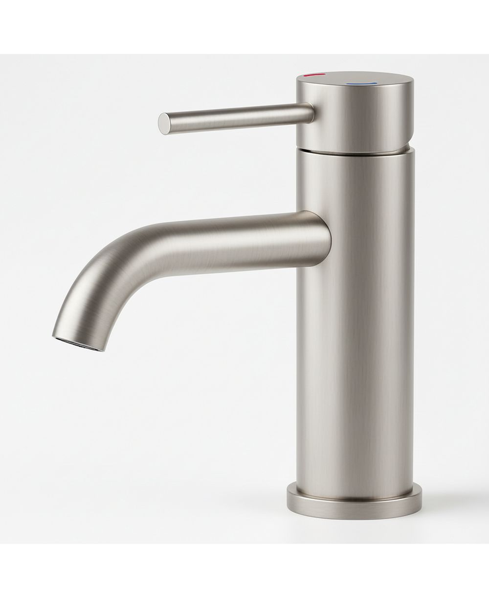 PHYING смеситель для раковины с одним рычагом, нержавеющая сталь, Brushed Nickel, T10