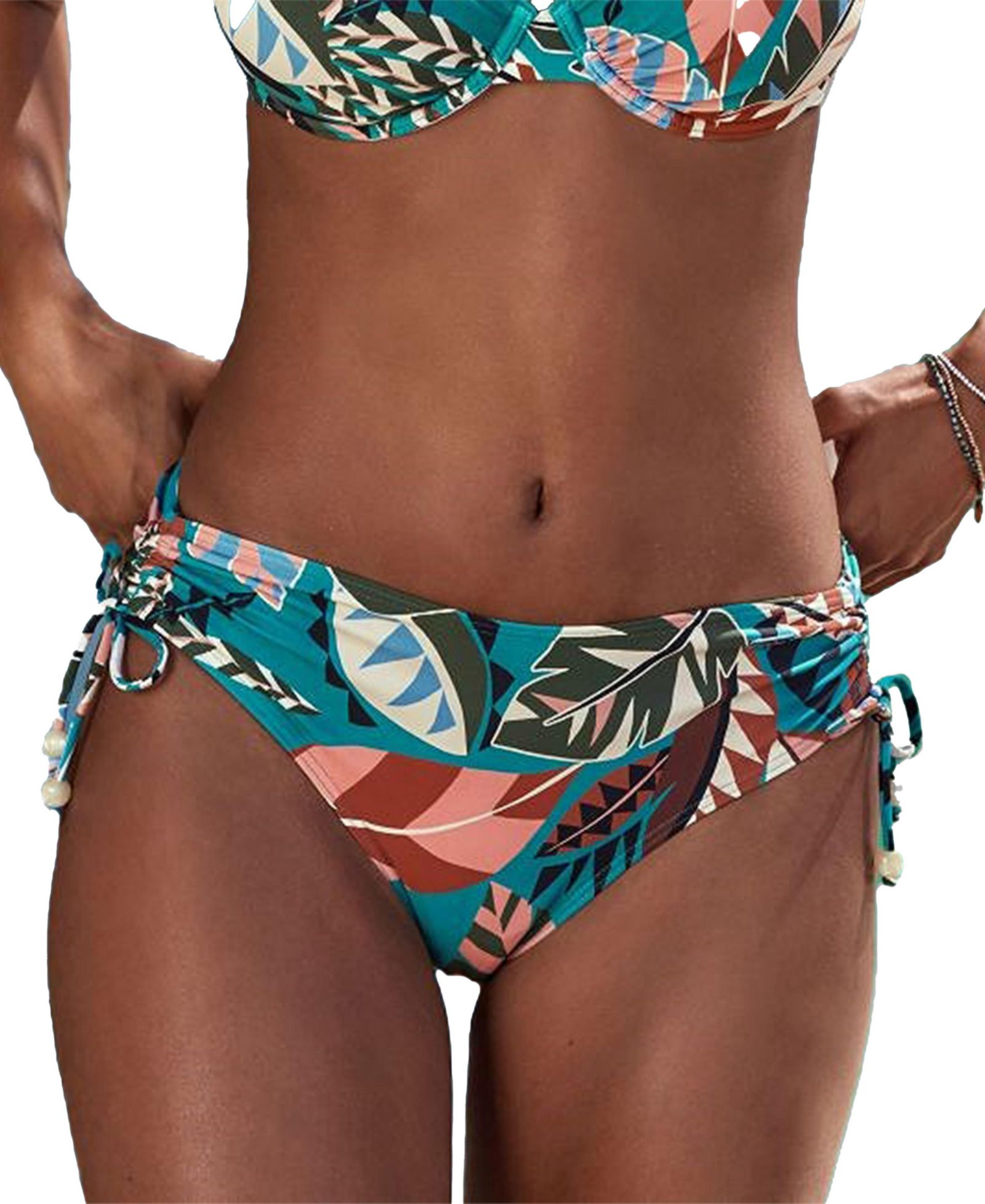 LASCANA женский бикини LASCANA Tropical Mid Rise
