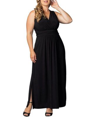 Kiyonna Women's Plus Size Daniela Sleeveless Maxi Dress
