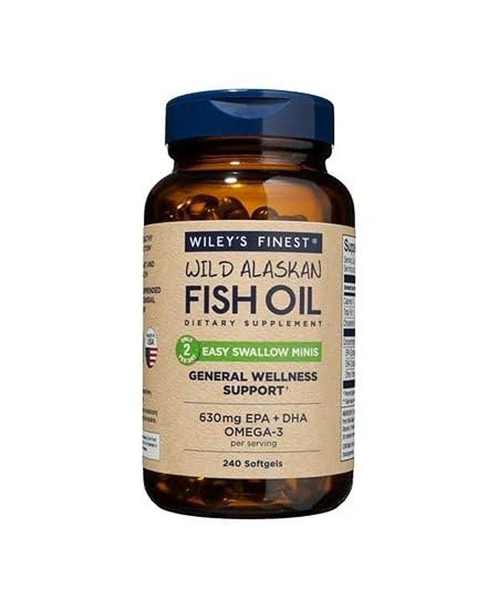 Рыбий жир Wiley's Finest Wild Alaskan Fish Oil Minis