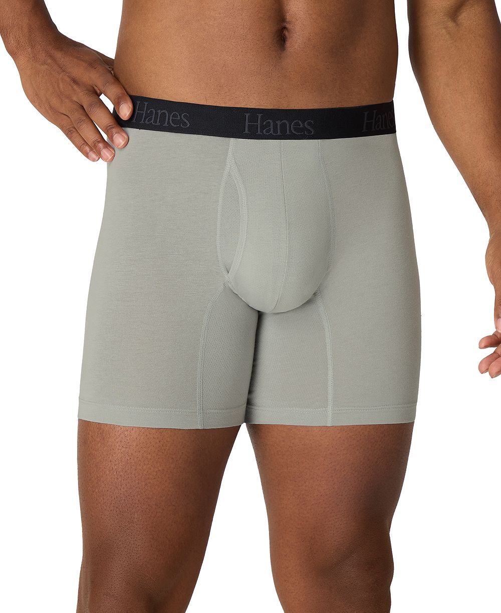 Боксеры-слипы с эластичной посадкой Ultimate Comfort для мужчин, 3 шт., Hanes