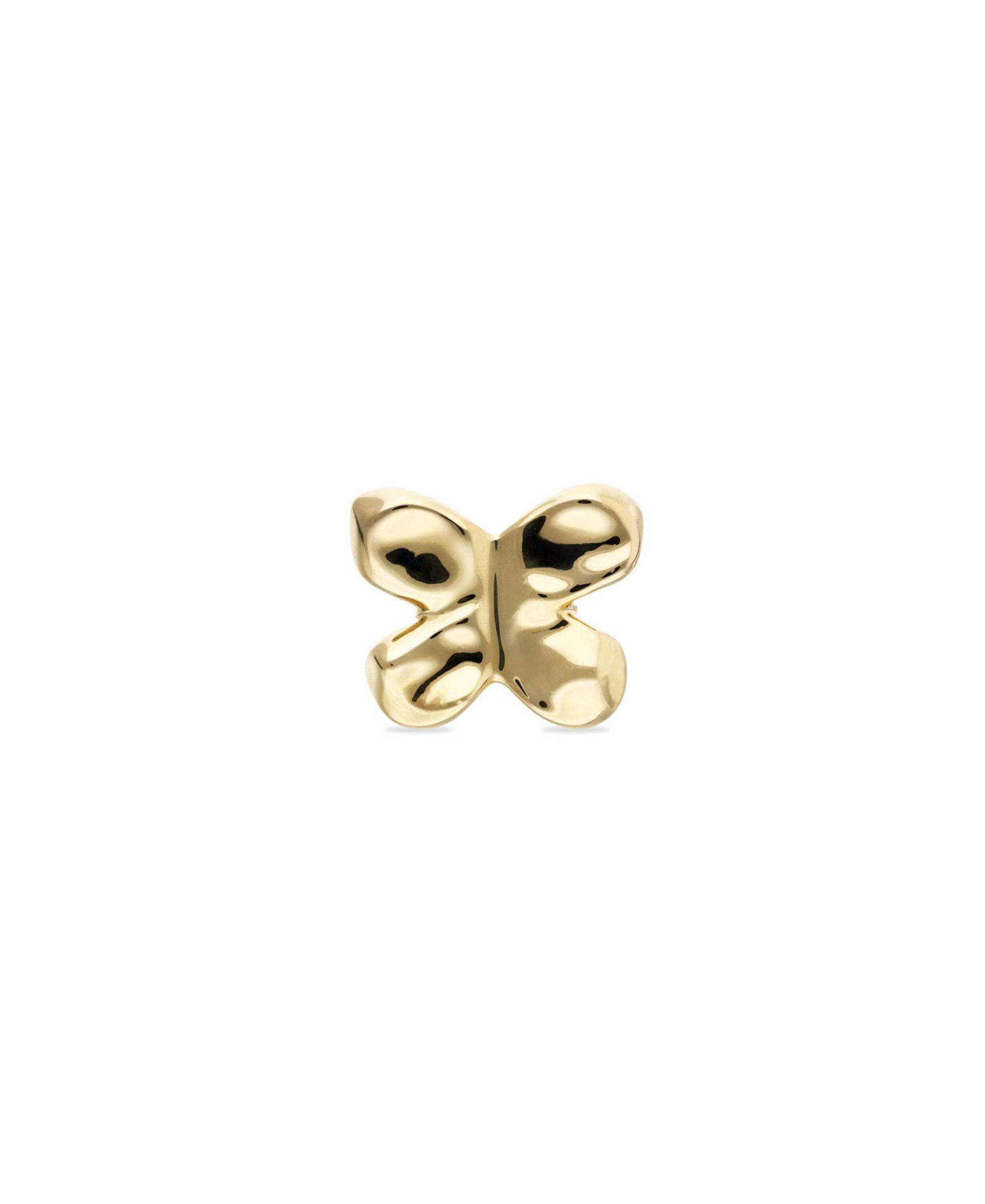 UNOde50 кольцо из металлического сплава с покрытием 18k Gold в виде бабочки