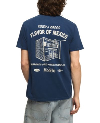 Lucky Brand Men's Modelo Cerveceria Graphic T-Shirt