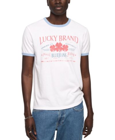 Мужская футболка Lucky Brand с винтажным принтом