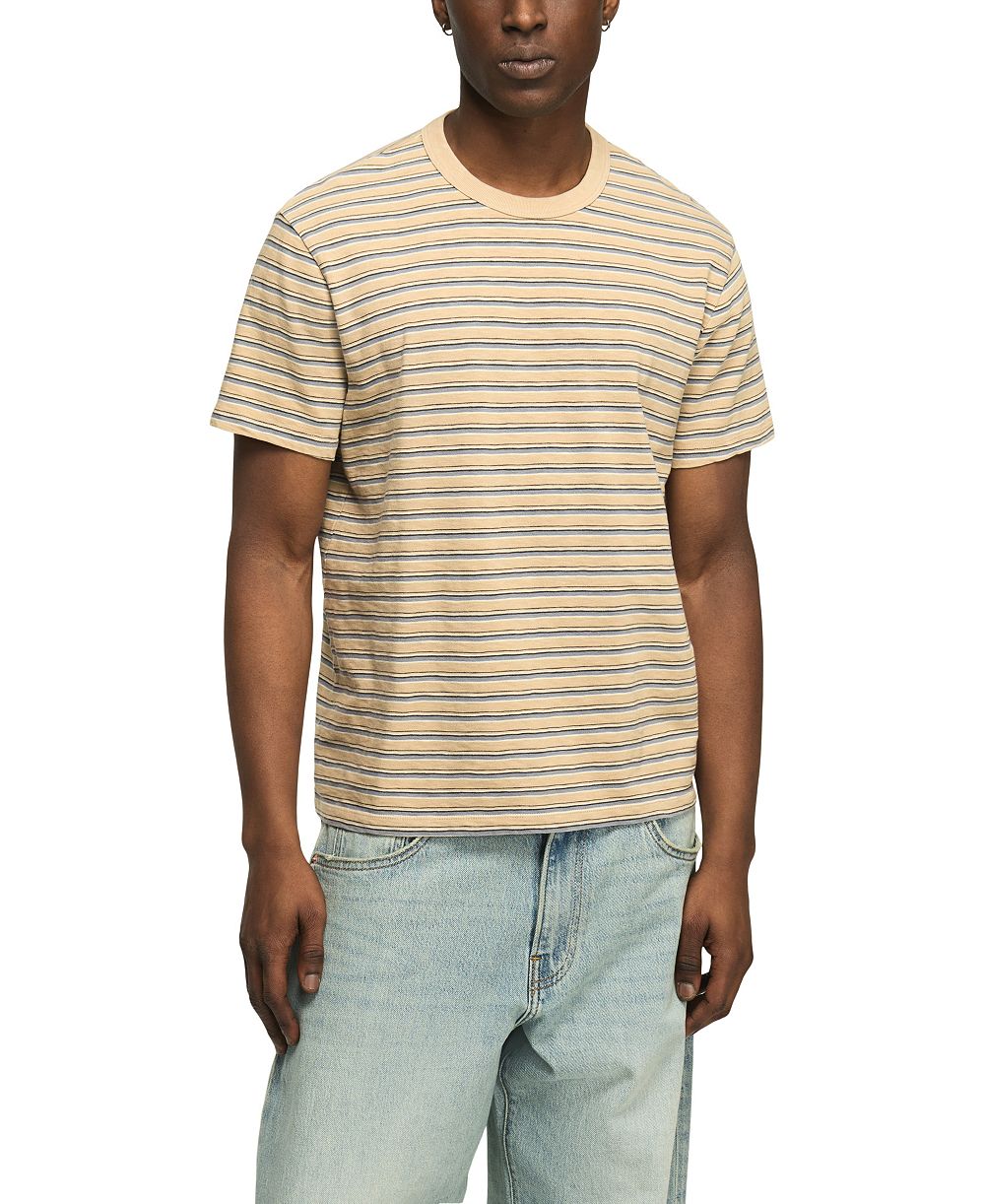 Мужская футболка Lucky Brand Weekend Jersey с круглым вырезом, свободная посадка