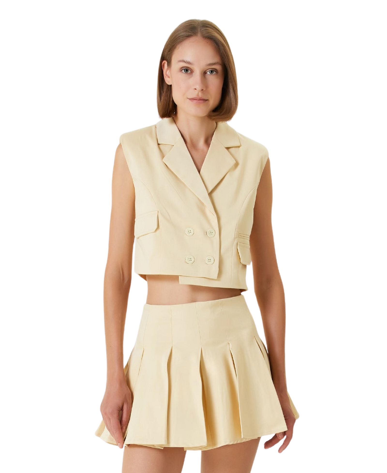 Женский жилет PCFG Cropped Cotton