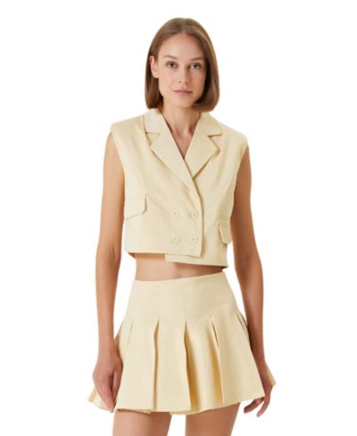 Женский жилет PCFG Cropped Cotton