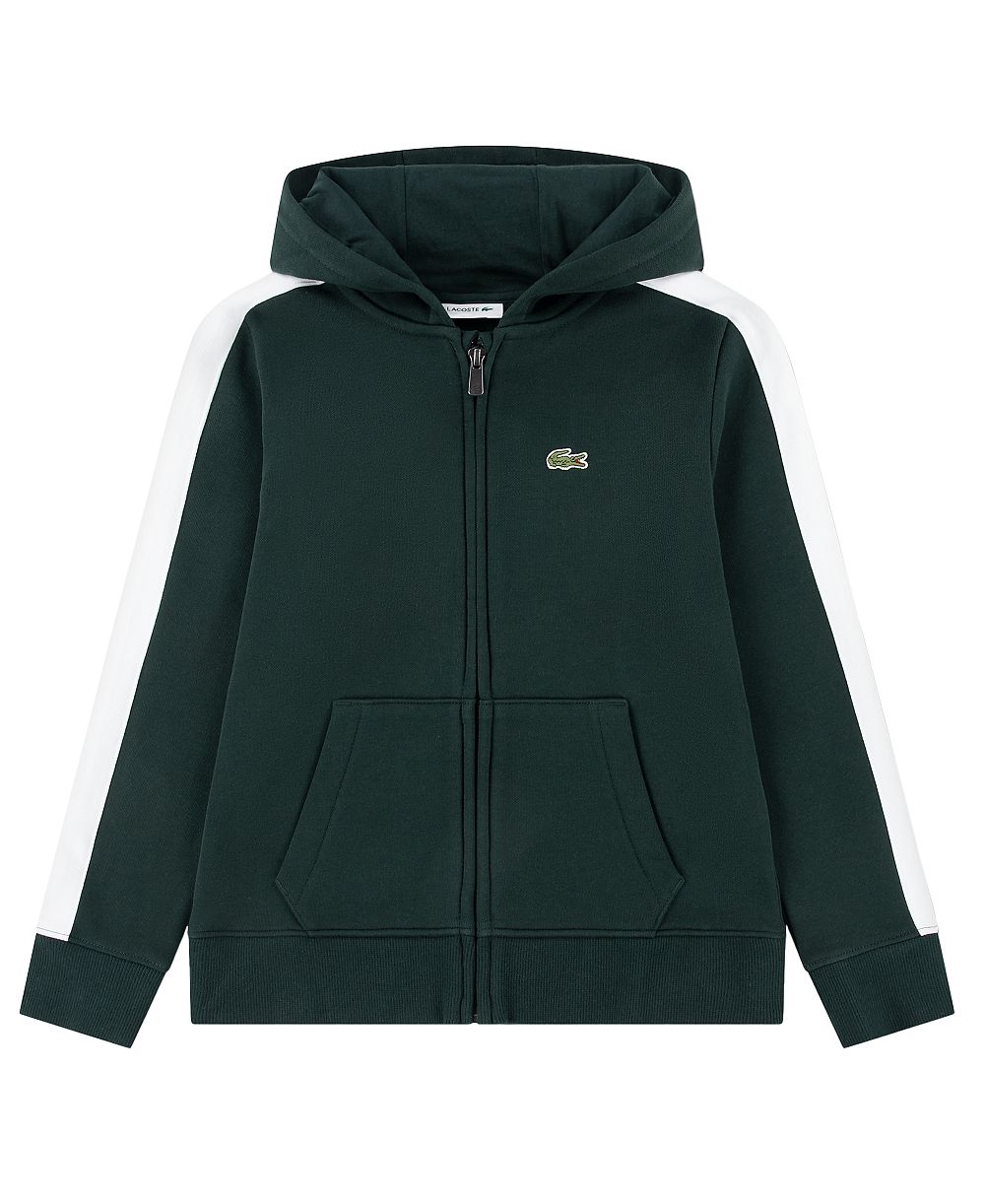 Мужское худи Lacoste Boys' 10-16 Color-Block Full-Zip