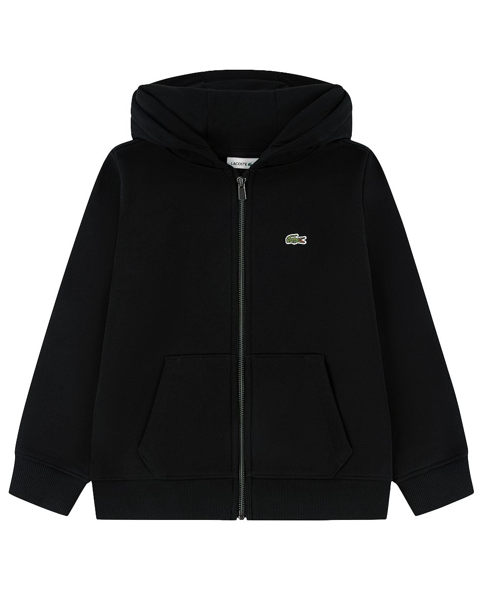 Lacoste Boys' 10-16 Long-Sleeve Full-Zip Hoodie