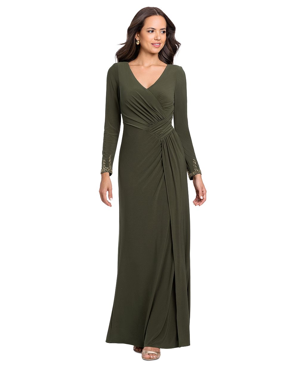 Betsy & Adam Women's платье с V-образным вырезом