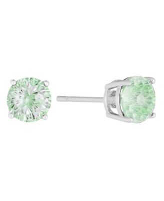 Серьги-гвоздики Macy's из стерлингового серебра с кубическим цирконием