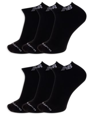 New Balance Men's Arch Support Low-Cut Socks, 6-Pack