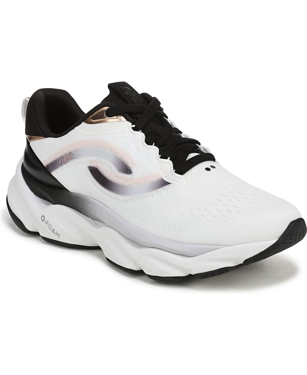Ryka Premium Women's Elevate LX Walking Lace-Up Sneakers