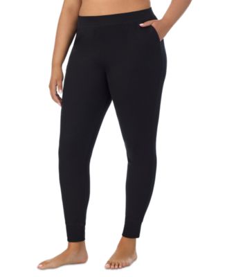 Женские леггинсы Cuddl Duds Plus Size с термальной вафельной вязкой