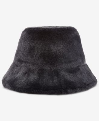 I.N.C. International Concepts Women's Faux-Fur and Fleece-Lined Bucket Hat, Macy's Exclusive