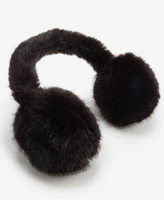 I.N.C. International Concepts Women's Classic Full Faux-Fur Tipped Earmuffs, Macy's Exclusive