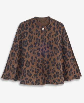 I.N.C. International Concepts Women's Leopard-Print Topper, Macy's Exclusive