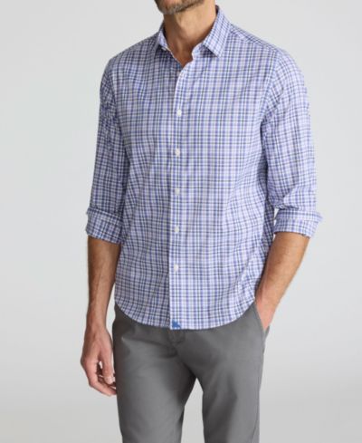 Мужская рубашка UNTUCKit Slim Fit Wrinkle-Free Cotton Tek Winterfield Button Up