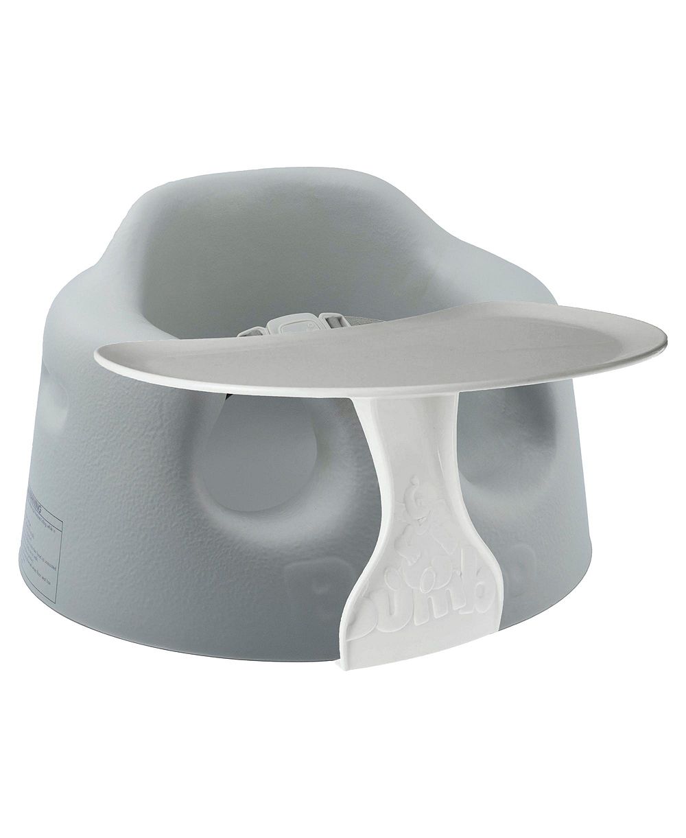 Детское кресло-стульчик Bumbo с подносом для кормления из мягкого пеноматериала
