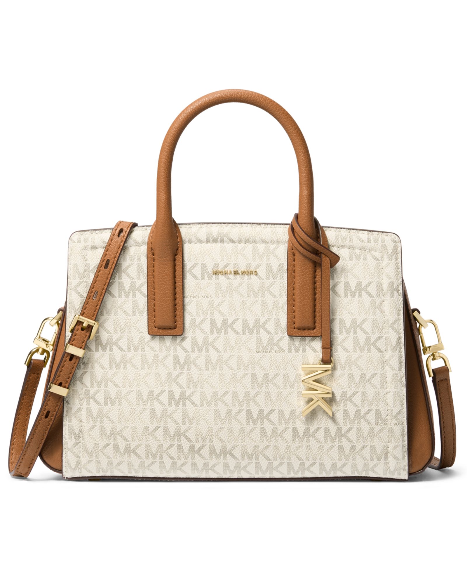 Сумка Michael Kors Laila Small Signature Logo Satchel