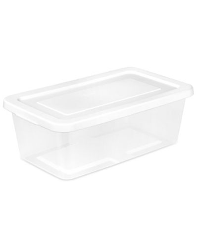 Контейнер для хранения Sterilite 6 Qt, пластиковый, многоярусный