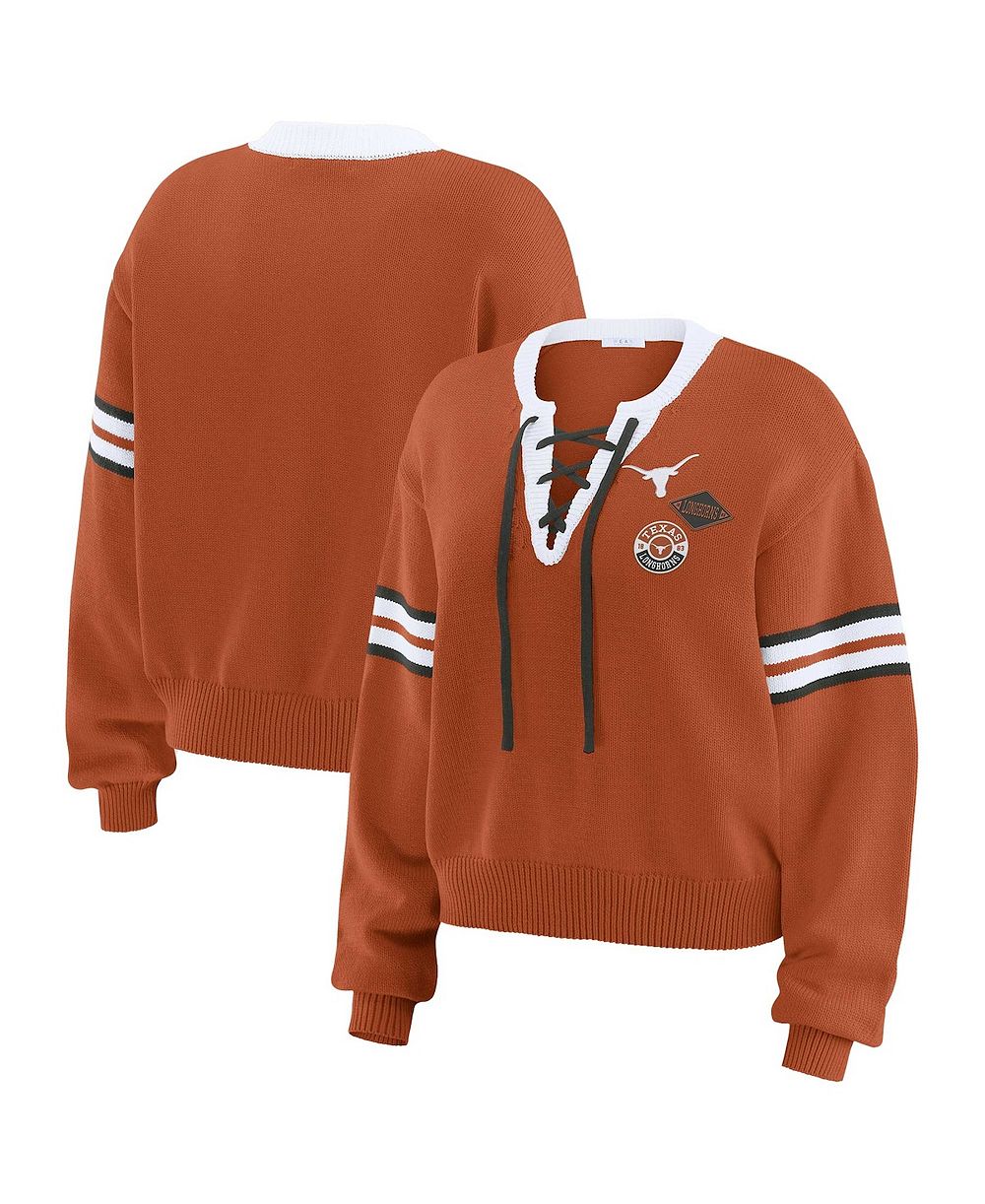 Женский пуловер WEAR by Erin Andrews Texas Longhorns